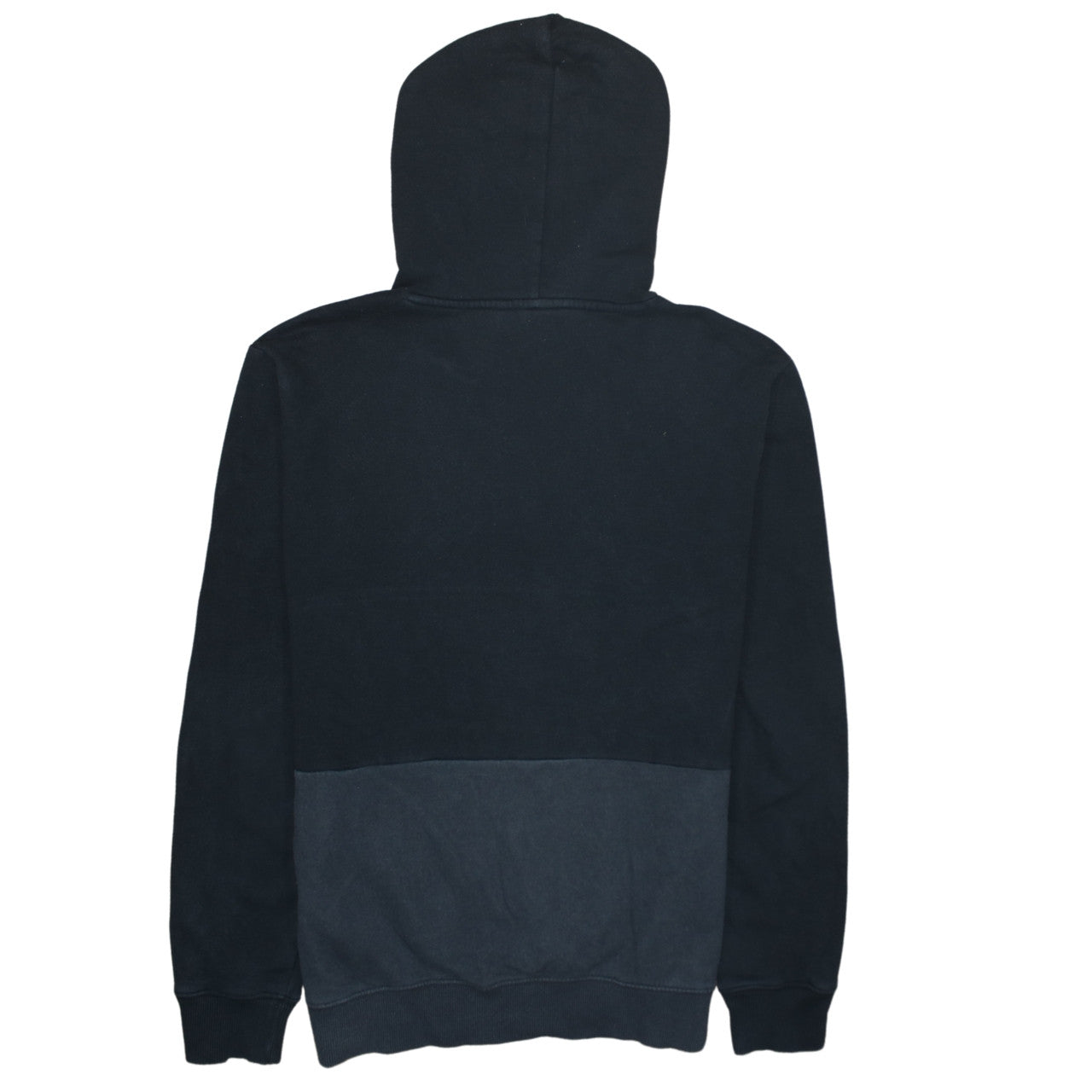 Quiksilver Men’s Black Pullover Hoodie M Embroidered Logo Fleece