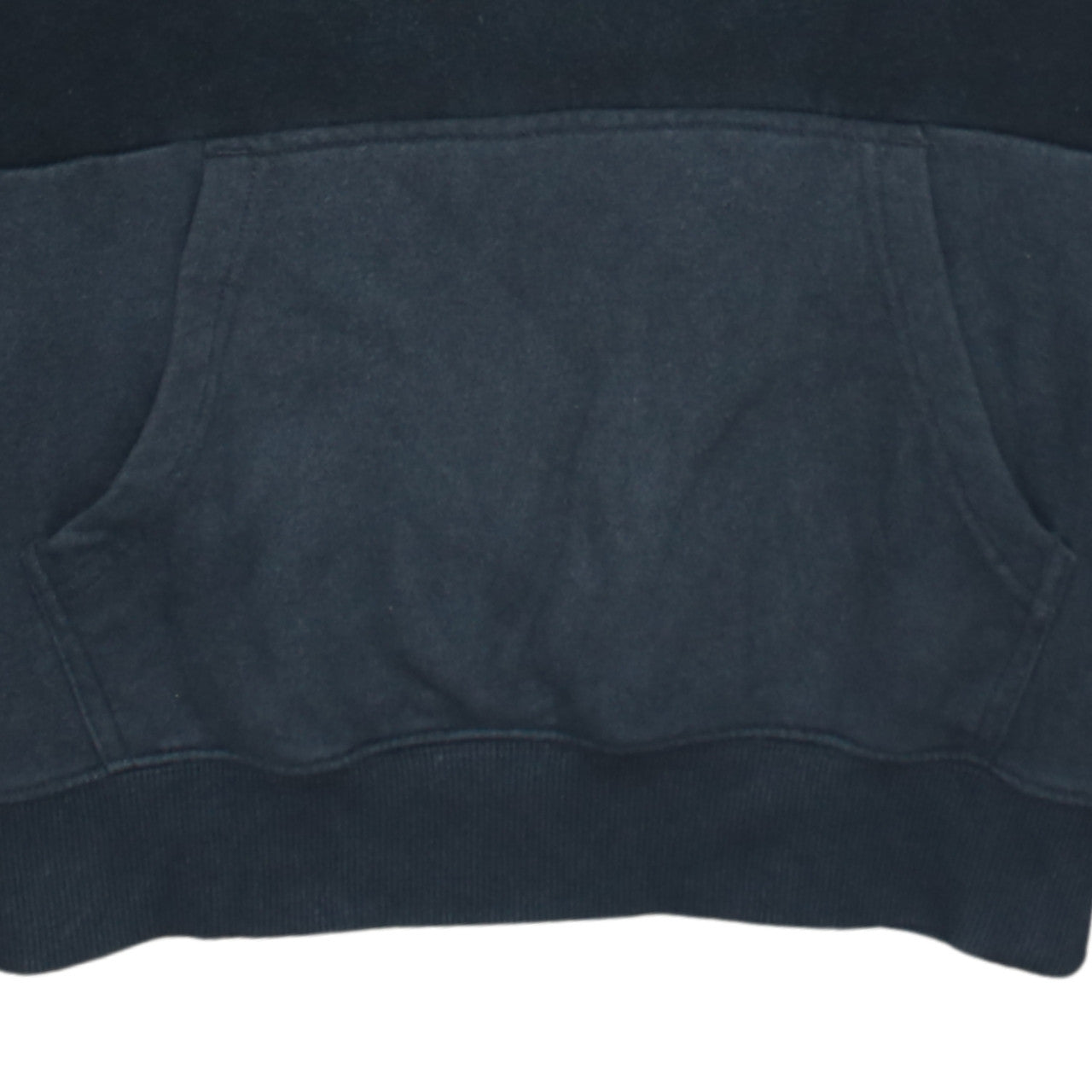 Quiksilver Men’s Black Pullover Hoodie M Embroidered Logo Fleece