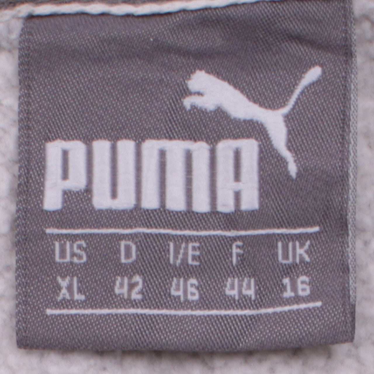 Puma Women's Grey Pullover Hoodie Size 16 with Logo Design