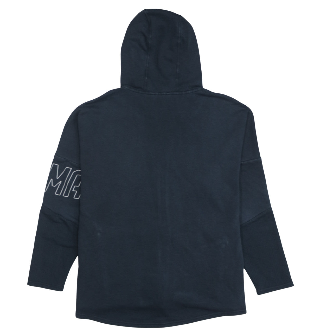 Puma Women’s Black Size 14 Full Zip Hoodie with Logo Design