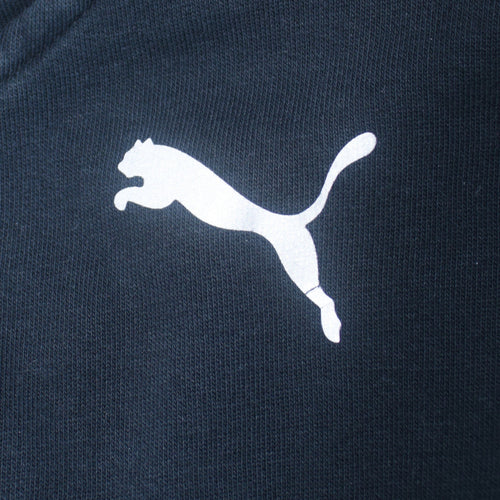 Puma Women’s Black Size 14 Full Zip Hoodie with Logo Design