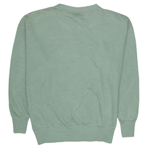Nike Womens Green Crew Neck Pullover Sweatshirt Size S
