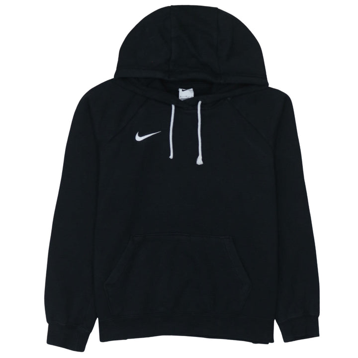 Nike Women's Black Pullover Hoodie Medium Cotton Blend Sportswear
