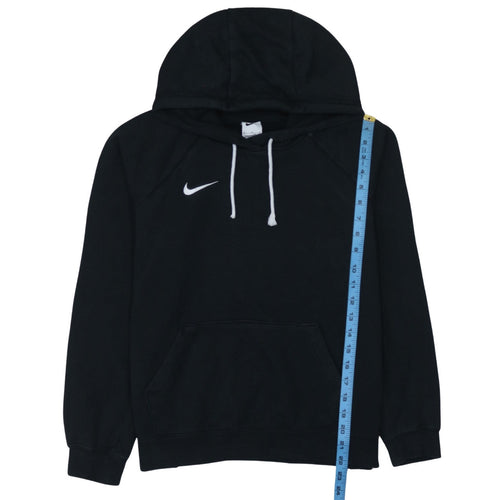 Nike Women's Black Pullover Hoodie Medium Cotton Blend Sportswear