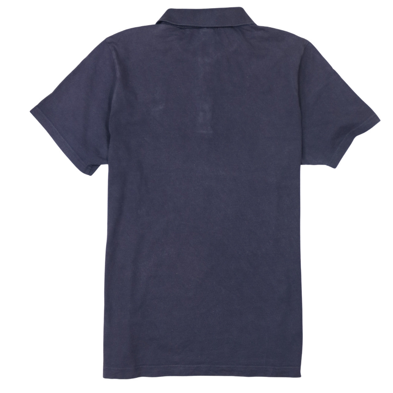 Puma Men's Blue Striped Cotton Polo Shirt Size L