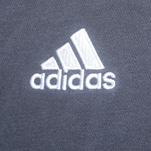 Adidas Boys Black Hooded Pullover Sweatshirt XL 15-16 Years
