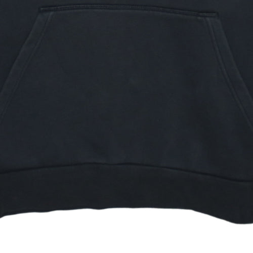 Adidas Boys Black Hooded Pullover Sweatshirt XL 15-16 Years