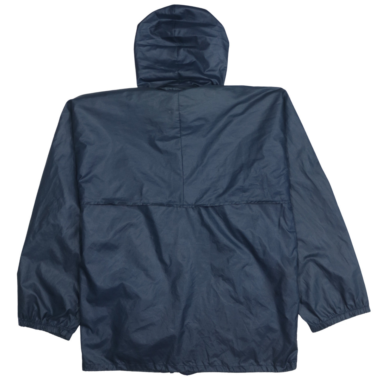 Adidas Men's Blue Windbreaker Hooded Sports Jacket Size L
