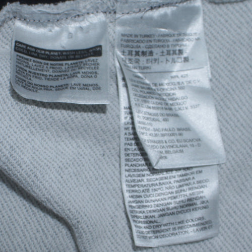 Levi's Womens Grey Sweatshirt Small Logo Pullover Contrast Hem