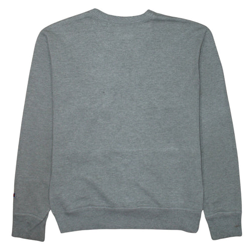 Champion Men's Grey Pullover Sweatshirt Medium Regular Fit