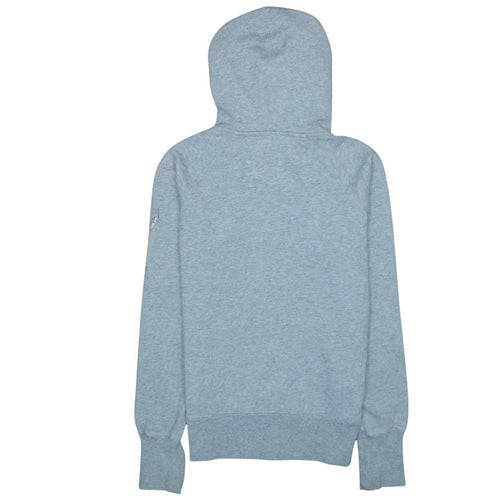 Nike Men's Grey Full Zip Hoodie M Sportswear Cotton