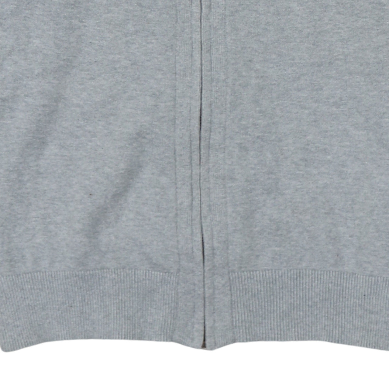 Timberland Men's Grey Full Zip Cotton Jumper Size L Regular Fit