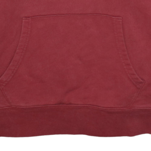 Levi's Men's Red Pullover Hoodie Size L Regular Fit Sweatshirt