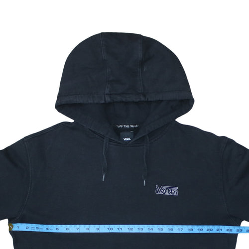 Vans Men's Black Pullover Hoodie Large Skate Style Graphic Sweatshirt