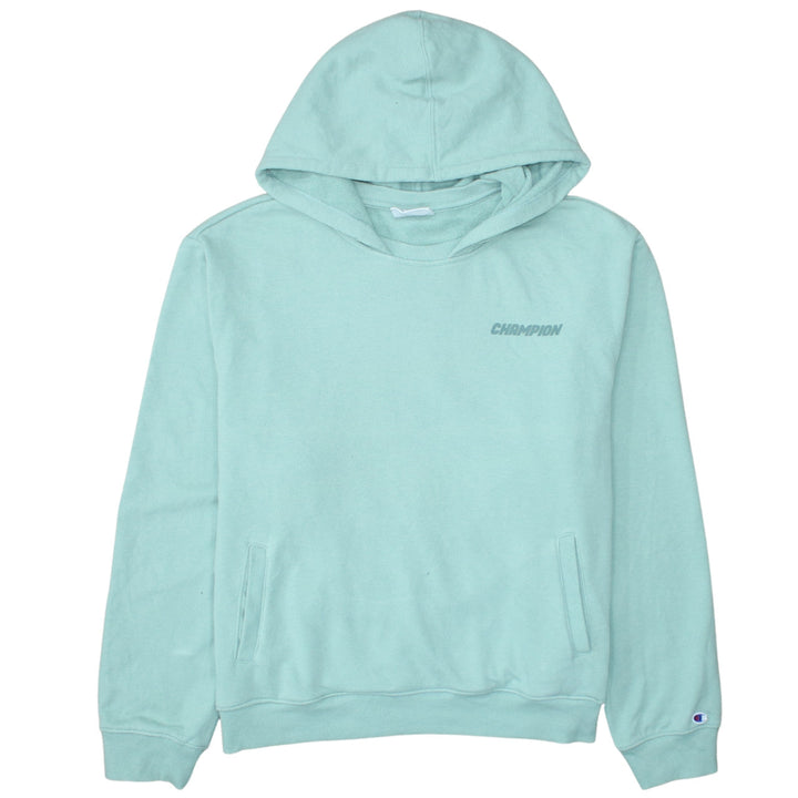 Champion Women’s Mint Green Pullover Hoodie XL Cotton Blend