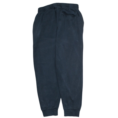 Nike Men’s Black Sweatpants L Regular Fit Fleece Joggers