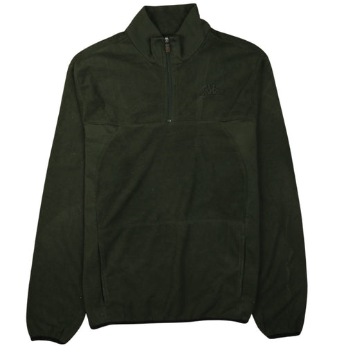 Kappa Men’s Green Fleece 1/2 Zip Pullover Sweatshirt Size L