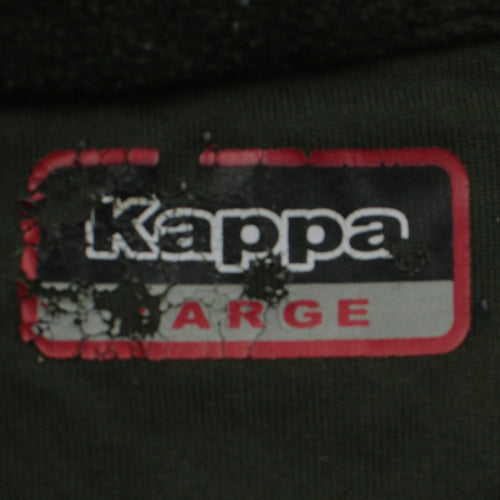 Kappa Men’s Green Fleece 1/2 Zip Pullover Sweatshirt Size L
