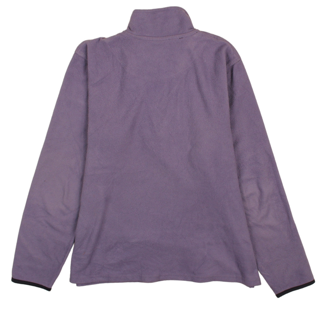 Lotto Women Purple Fleece 1/4 Zip Pullover Sweatshirt Size L