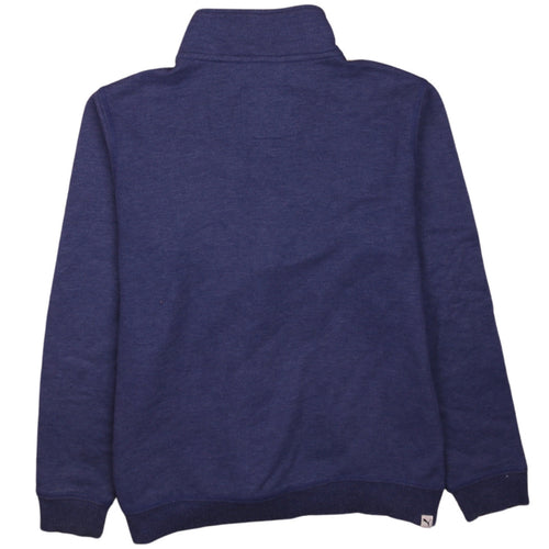 Puma Women’s Blue Full Zip Sweatshirt Size 14 Casual Sportswear