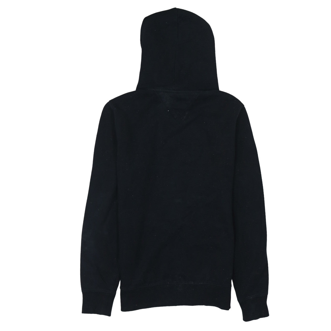 Tommy Jeans Mens Black Pullover Hoodie S Embroidered Logo