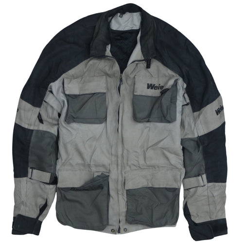 Weise Men’s Grey Motorcycle Jacket S Waterproof Windproof