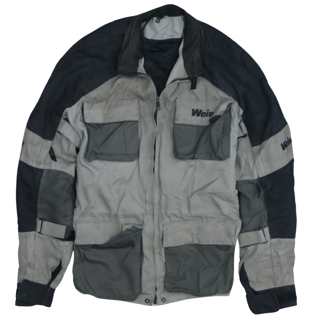 Weise Men’s Grey Motorcycle Jacket S Waterproof Windproof