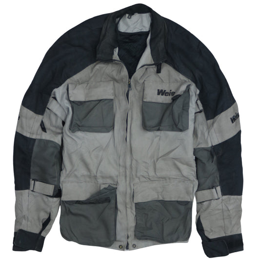 Weise Men’s Grey Motorcycle Jacket S Waterproof Windproof
