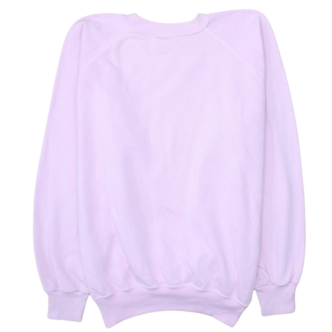 Champion Women's Pink Pullover Sweatshirt L Cotton Blend Crew Neck