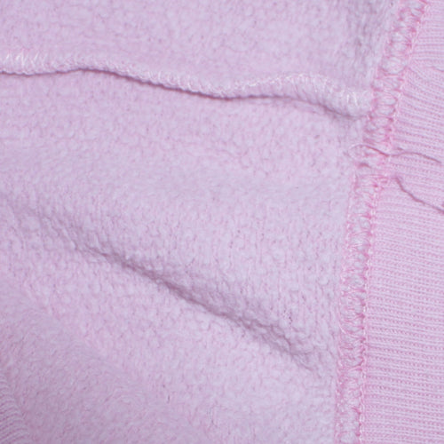 Champion Women's Pink Pullover Sweatshirt L Cotton Blend Crew Neck