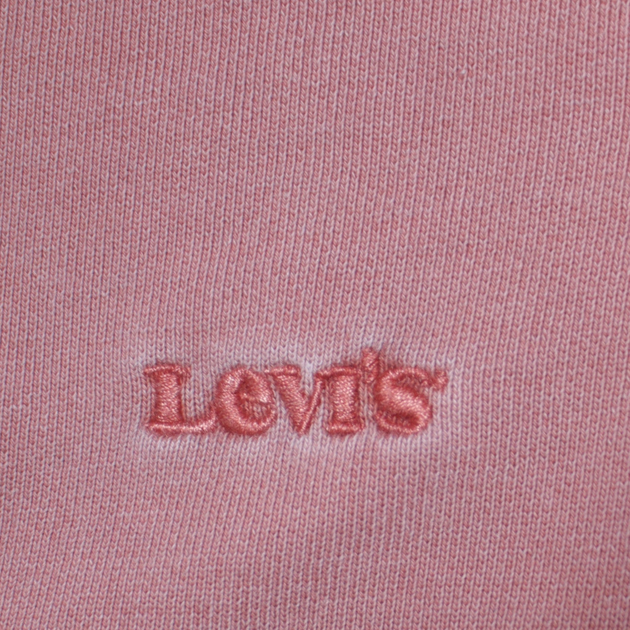 Levi's Women Pink Crew Neck Pullover Sweatshirt XS Cotton Blend