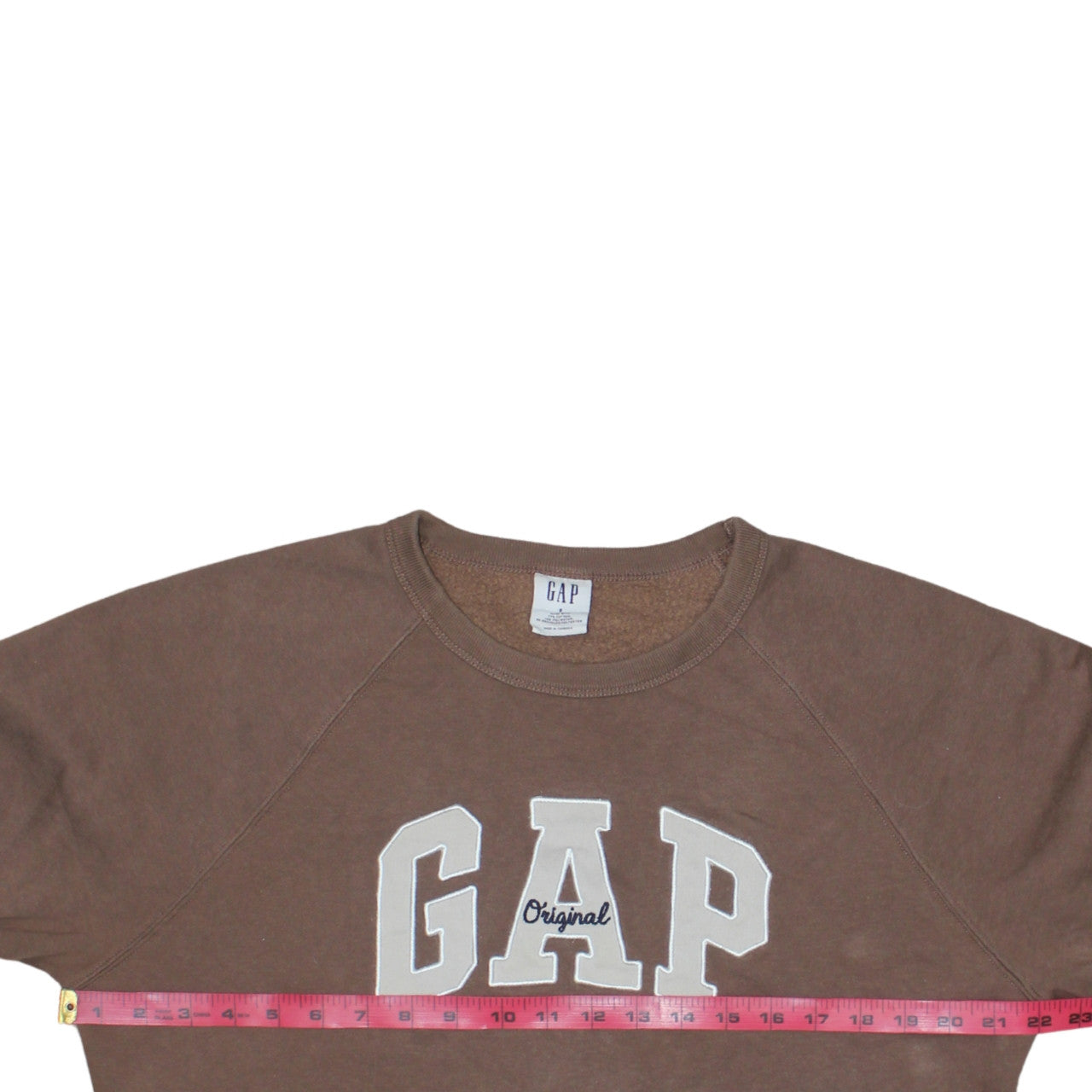 GAP Women's Brown Original Logo Pullover Sweatshirt Size S