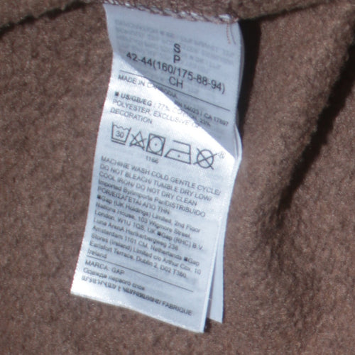 GAP Women's Brown Original Logo Pullover Sweatshirt Size S