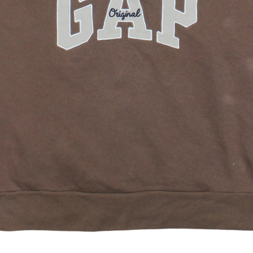 GAP Women's Brown Original Logo Pullover Sweatshirt Size S