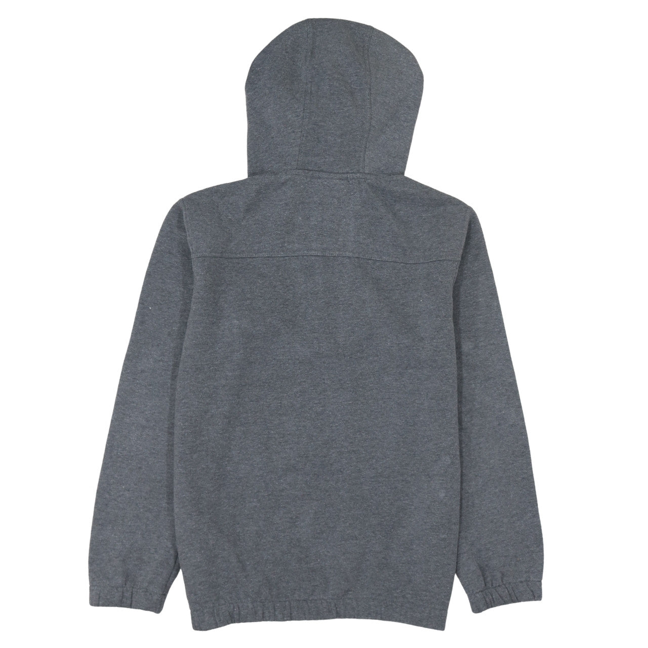 Ellesse Women Grey 1/4 Zip Hooded Pullover Sweatshirt Size 6