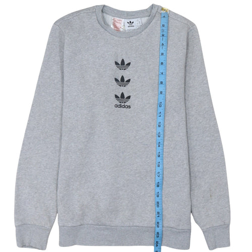 Adidas Boys Grey Crew Neck Pullover Sweatshirt 13-14 Years