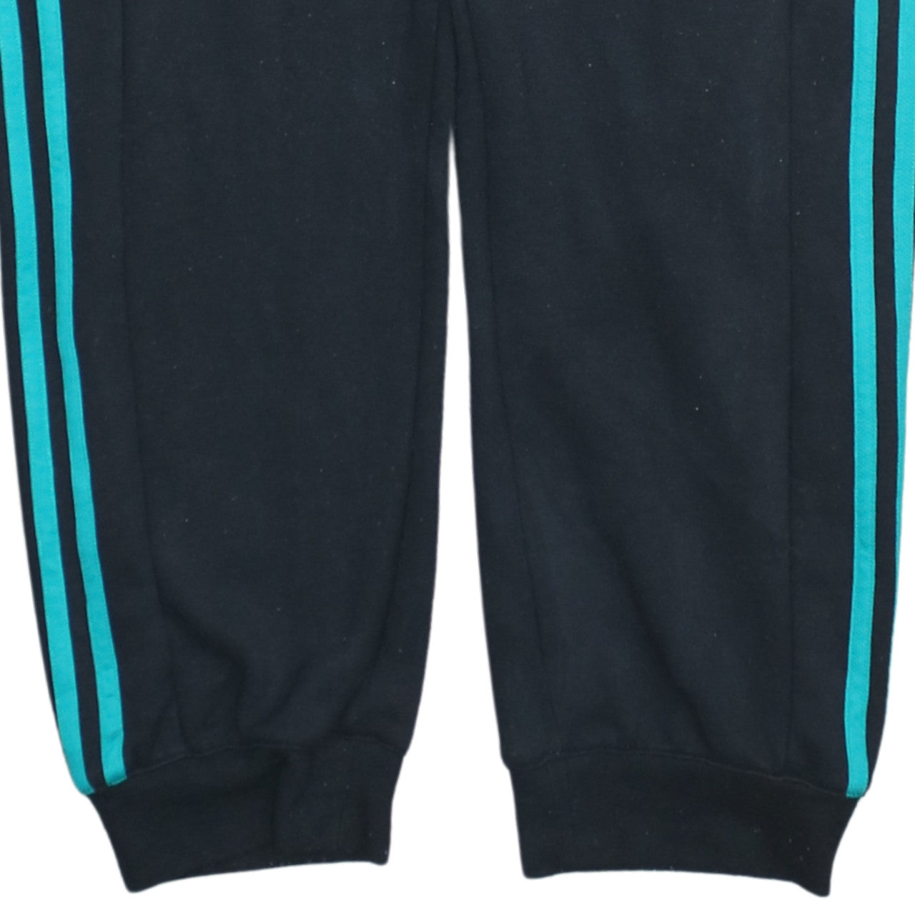 Adidas Men's Black Jogger Trousers L Sports Stripe Tapered Fit
