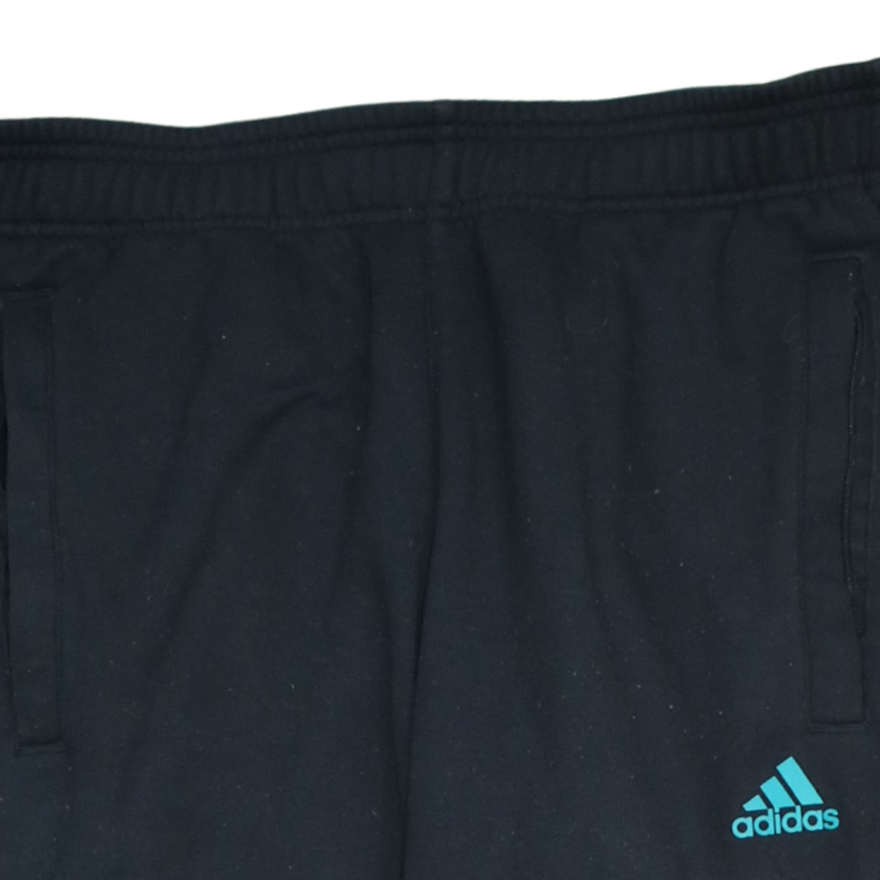 Adidas Men's Black Jogger Trousers L Sports Stripe Tapered Fit