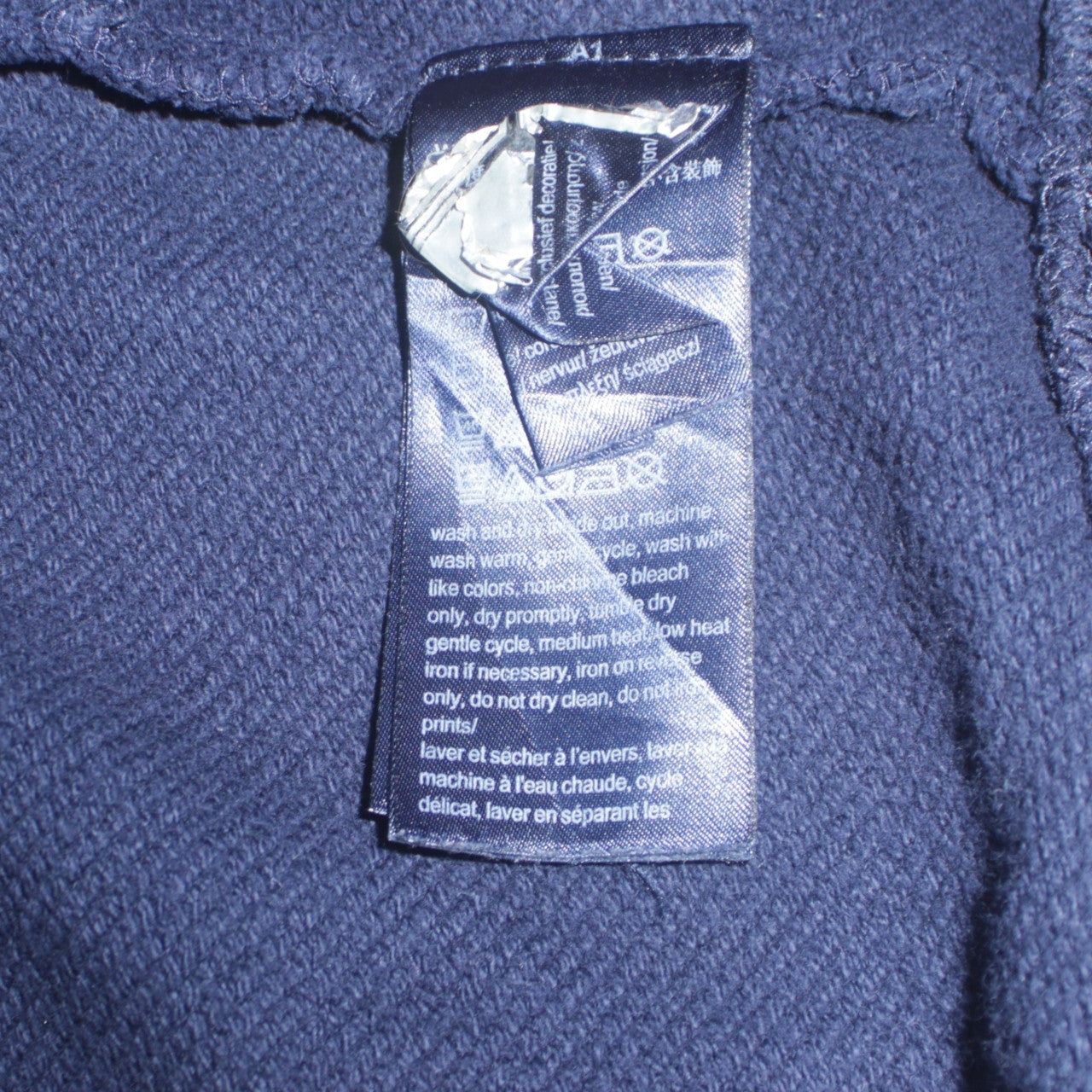 Tommy Jeans Men's Blue Pullover Sweatshirt Size S Logo Retro Style