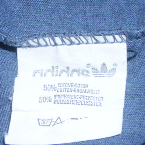 Adidas Men’s Blue 1/2 Zip Sweatshirt XS Vintage Sportswear