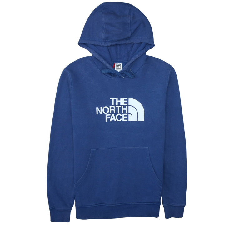 The North Face Mens Blue Pullover Hoodie Size L Outdoor Fleece