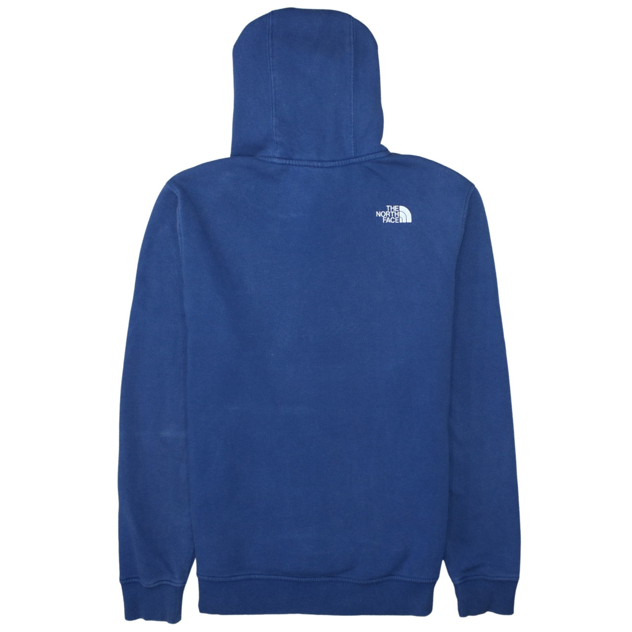 The North Face Mens Blue Pullover Hoodie Size L Outdoor Fleece