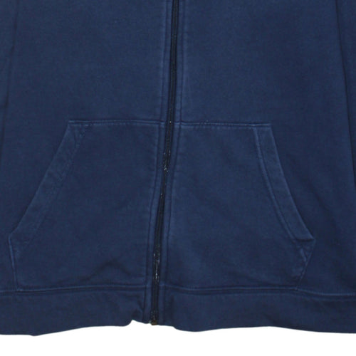 Nike Boys Navy Blue Full Zip Hoodie XL 158-170cm Cotton Blend