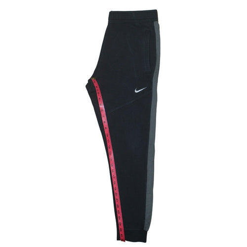 Nike Men's Black Jogger Trousers Size M Cotton Blend