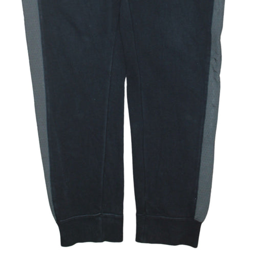 Nike Men's Black Jogger Trousers Size M Cotton Blend
