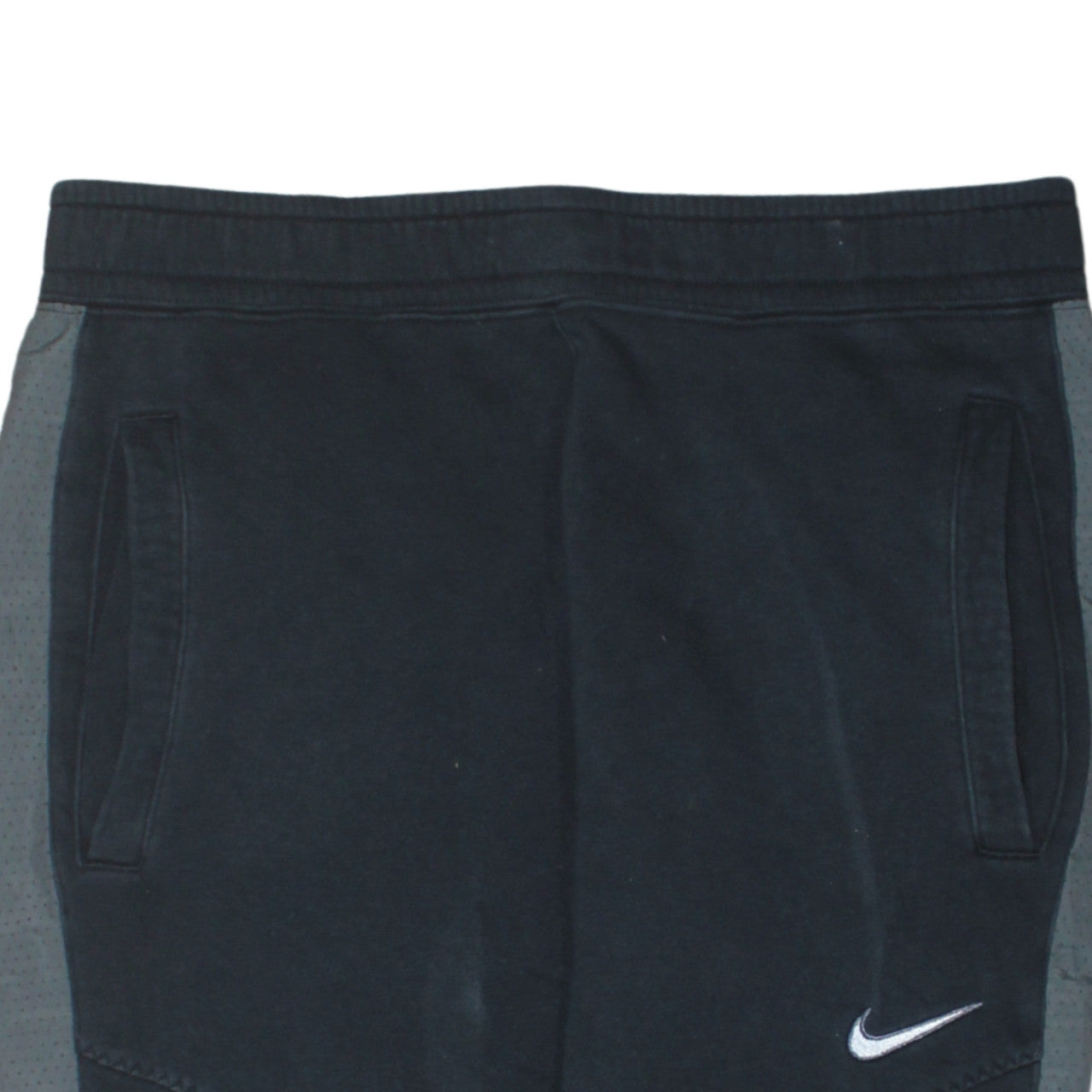 Nike Men's Black Jogger Trousers Size M Cotton Blend