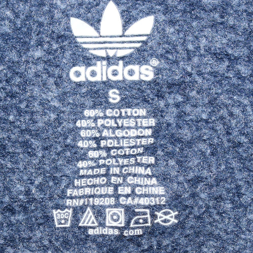 Adidas Women Navy Blue Denver Nuggets Hoodie Size S Pullover