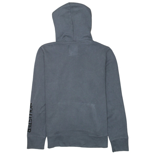 Hollister Men’s Grey XS Pullover Hoodie with Logo Graphic