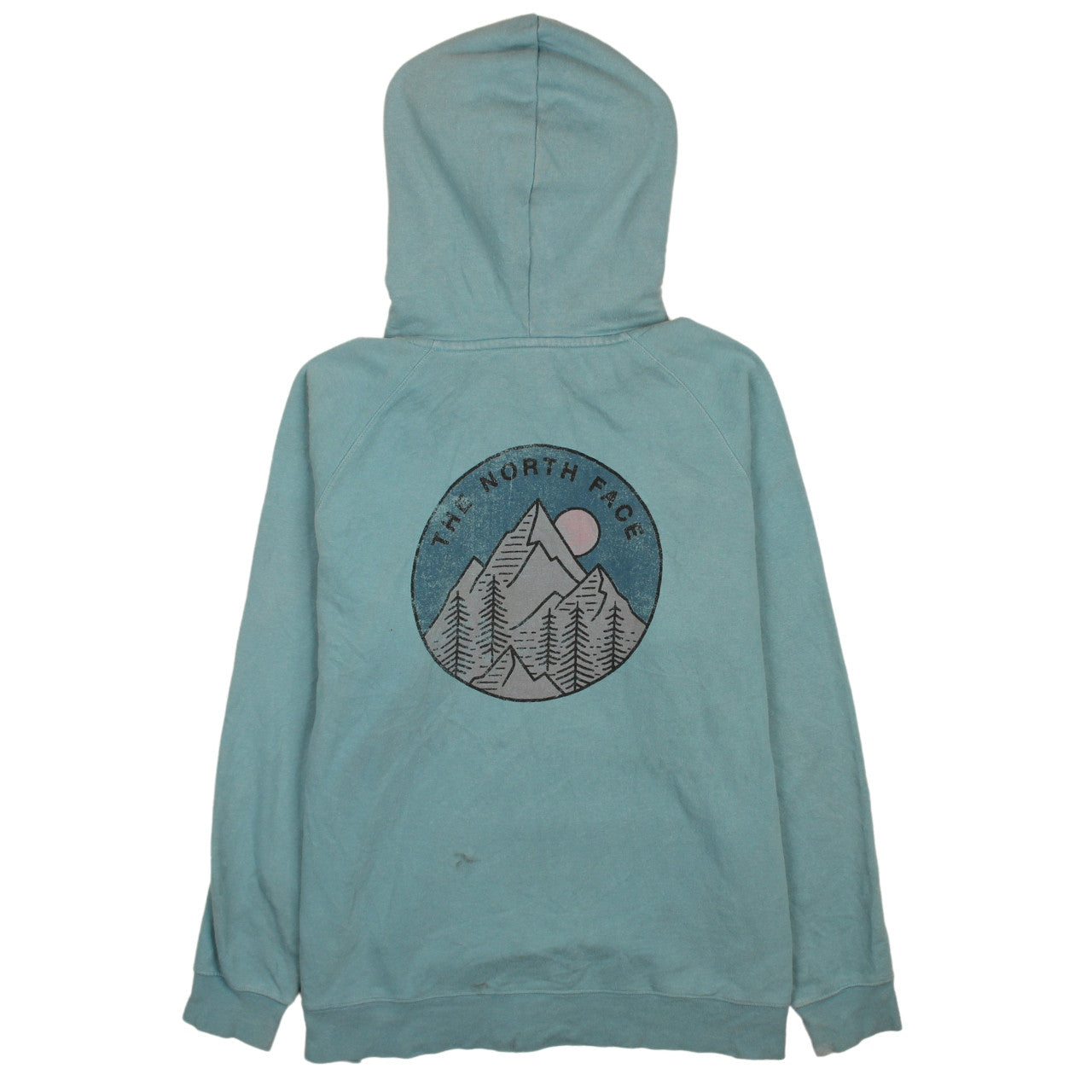 The North Face Womens Blue Pullover Hoodie XL Regular Fit