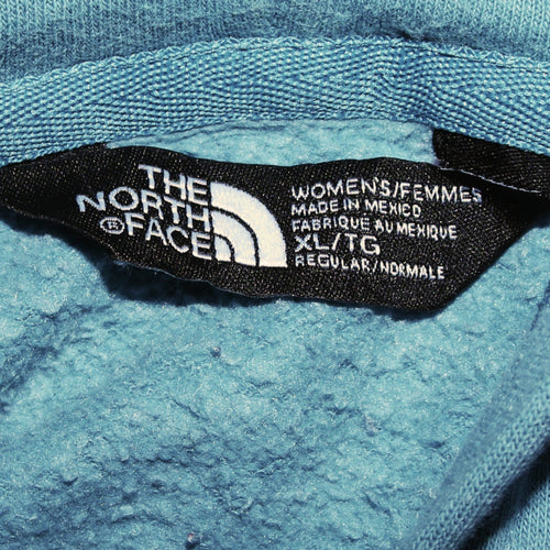 The North Face Womens Blue Pullover Hoodie XL Regular Fit